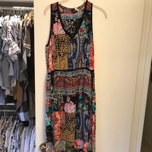 Tolani maxi dress from Anthropologie M